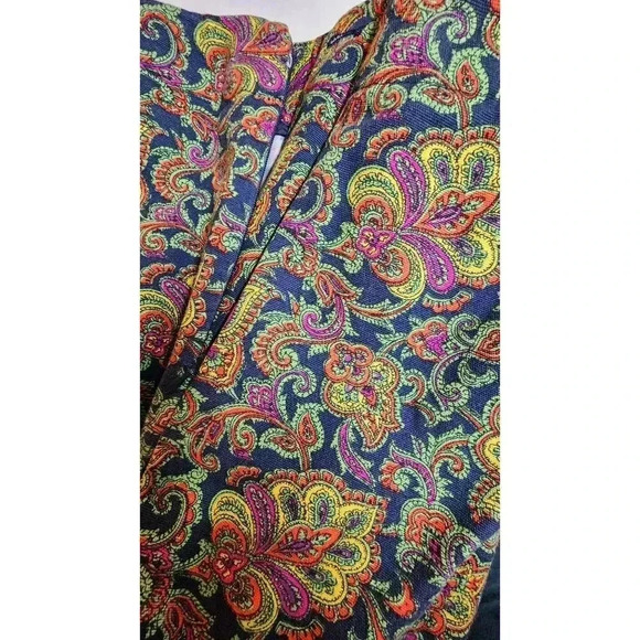 Talbots Curvy Multi Colored Ankle Pants Women's Size 8 - Picture 8 of 16